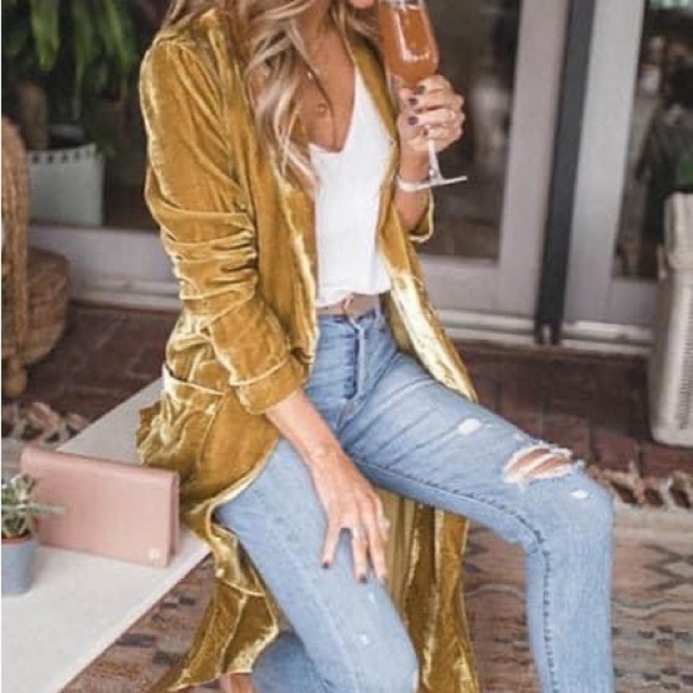 Krista Velvet Duster
